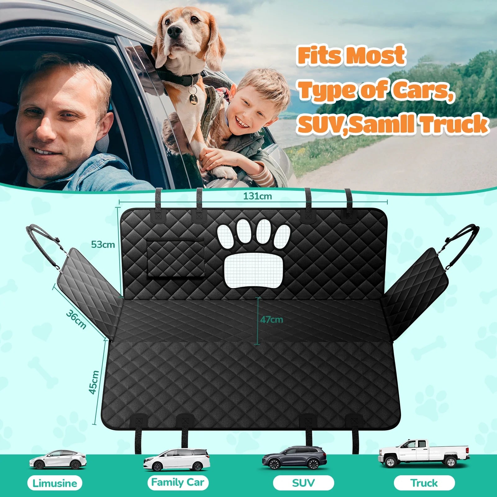 Pooch Palace in Your Backseat: The Ultimate Dog Hammock for Glamorous Journeys and Hairy Adventures!