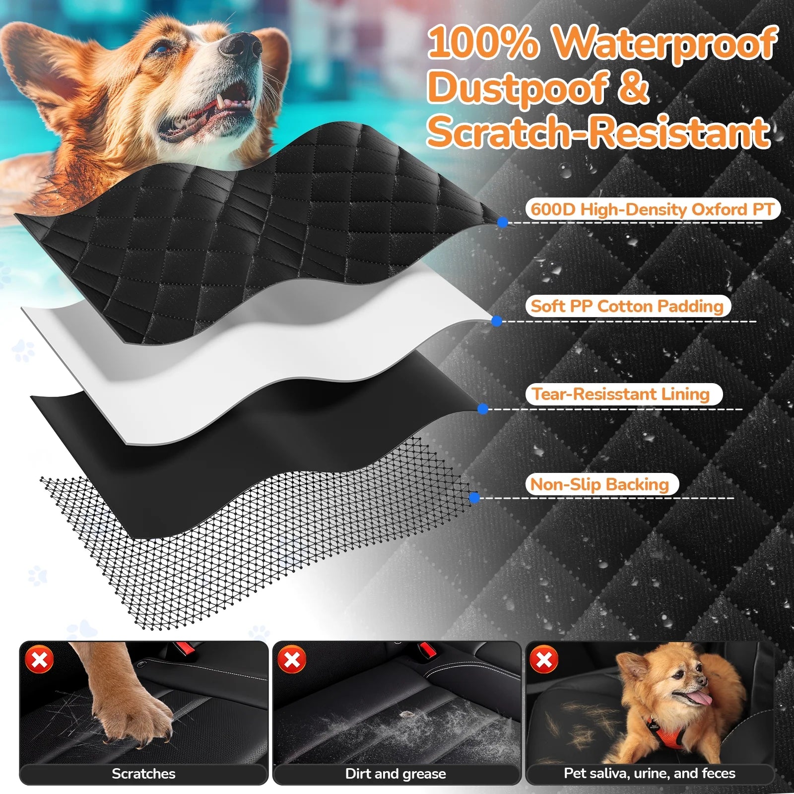Pooch Palace in Your Backseat: The Ultimate Dog Hammock for Glamorous Journeys and Hairy Adventures!