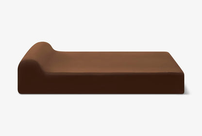 The Snuggle Palace: XL Doggie Cloud of Comfort - 7" Fluffy Pillow for Pampered Pooches (75-120 lbs) - Memory Foam for Arthritic Canines - Approved by Dogtor Woof - Washable Snuggle Shell - Made in the USA - 52"X36"X7" - Chocolatey Goodness!