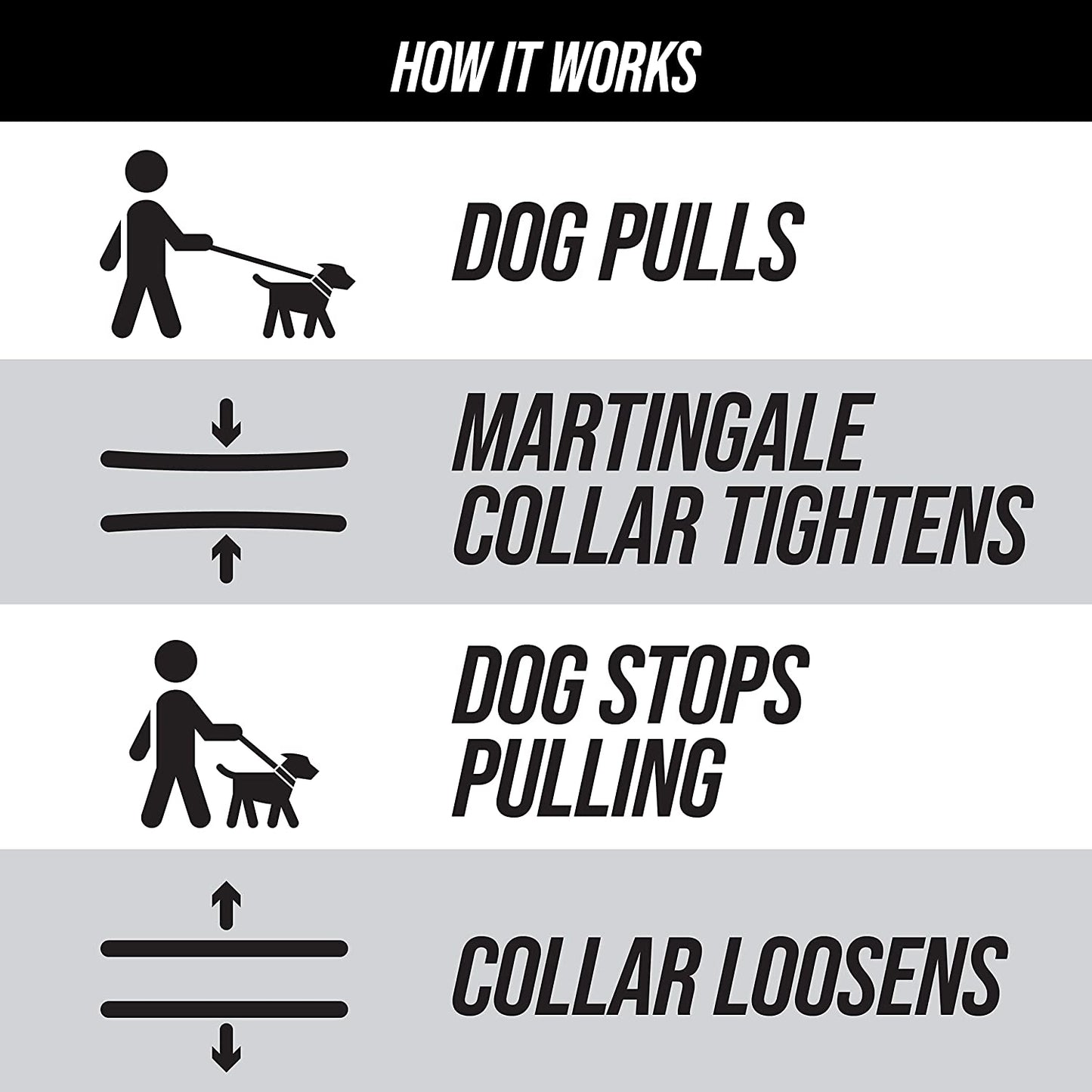 Martingale Collar for Pooches: The Glow-in-the-Dark Magic Leash Buddy for Dogs of All Sizes - No More Tug-of-War, Just Snazzy Walks!