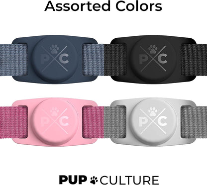 Airtag Dog Collar - Durable Holder for Apple Airtag Technology | Keep Your Pets Safe with Real-Time Tracking - Perfect for Dogs and Cats