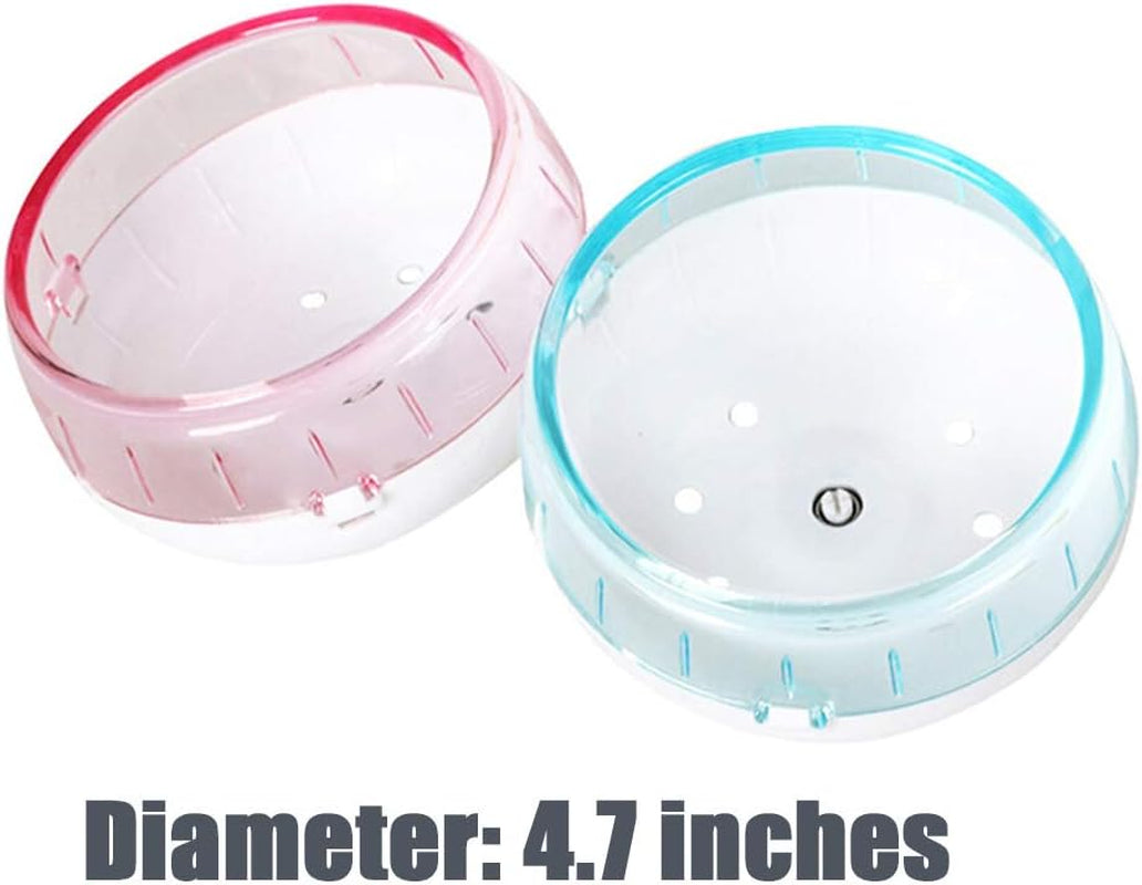 Tiny Treadmill of Tranquility: 4.7-Inch Pink Spinny Thing for Pocket-Sized Paws on the Go!