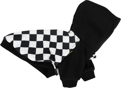 Sassy Snuggle Suit: The Pup-tastic Plaid Hoodie of Pawsome Style for Your Furry Fashionista!