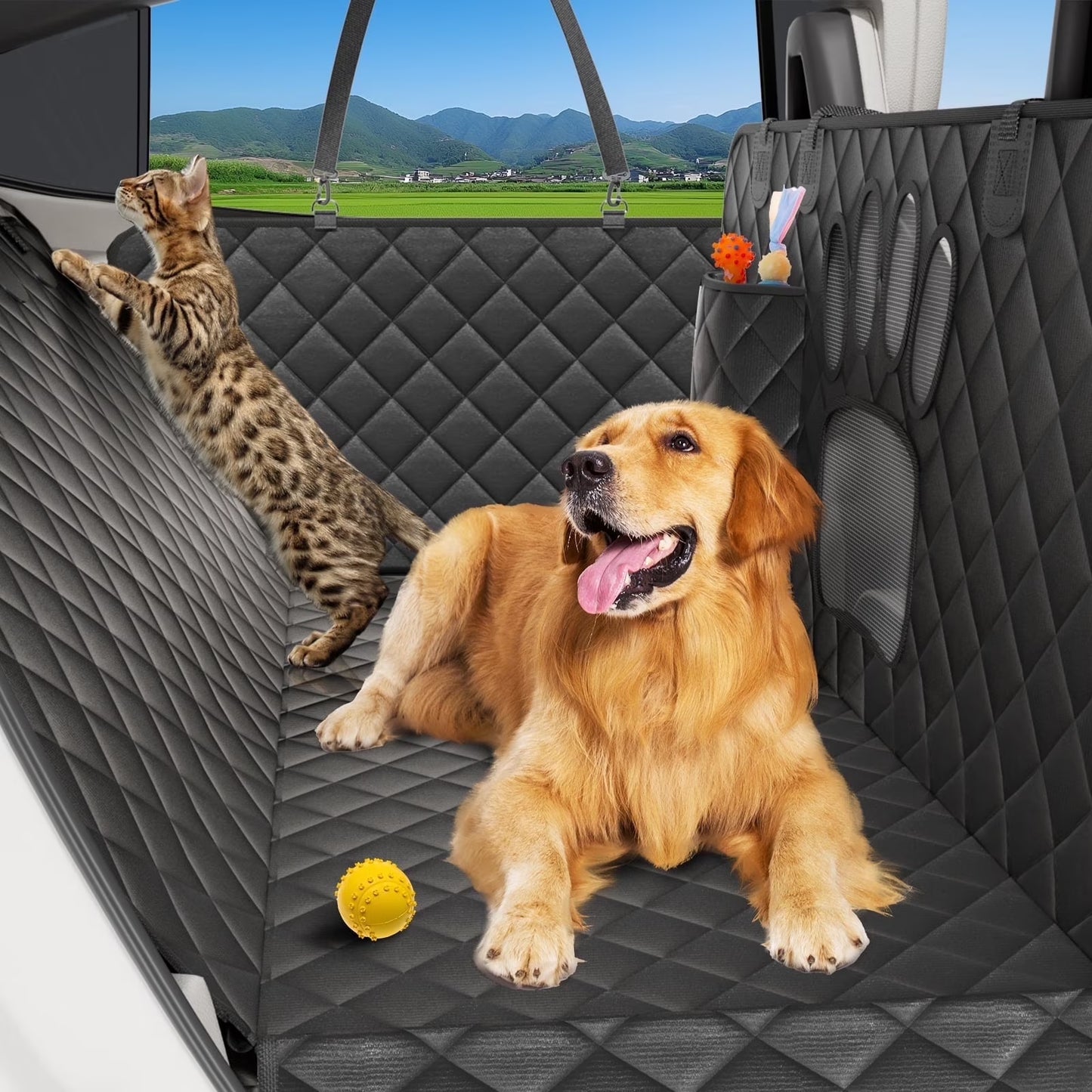 Pooch Palace in Your Backseat: The Ultimate Dog Hammock for Glamorous Journeys and Hairy Adventures!