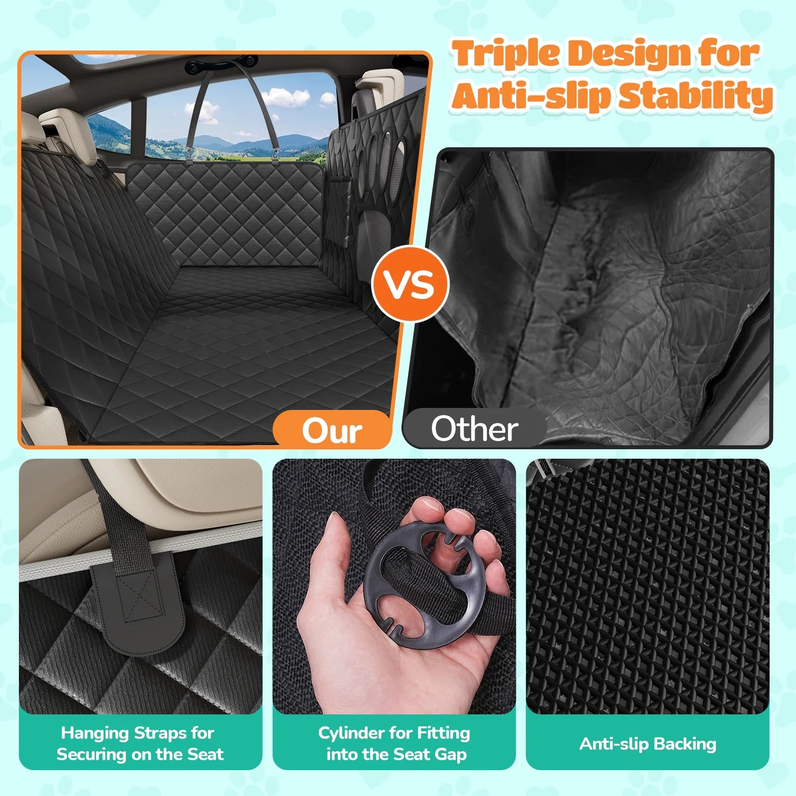 Pooch Palace in Your Backseat: The Ultimate Dog Hammock for Glamorous Journeys and Hairy Adventures!