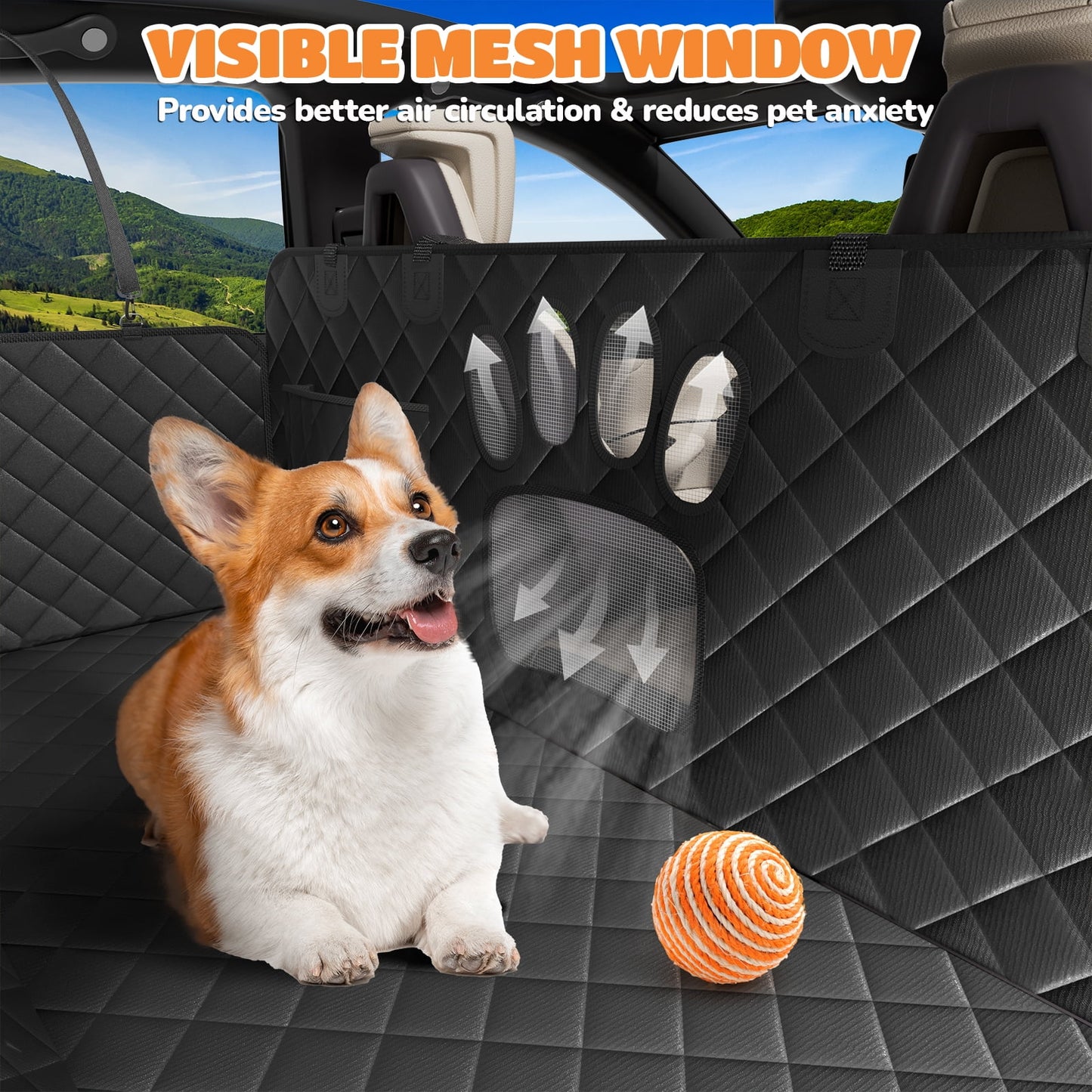 Pooch Palace in Your Backseat: The Ultimate Dog Hammock for Glamorous Journeys and Hairy Adventures!