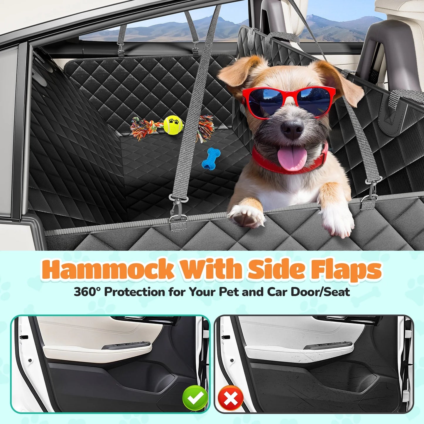 Pooch Palace in Your Backseat: The Ultimate Dog Hammock for Glamorous Journeys and Hairy Adventures!